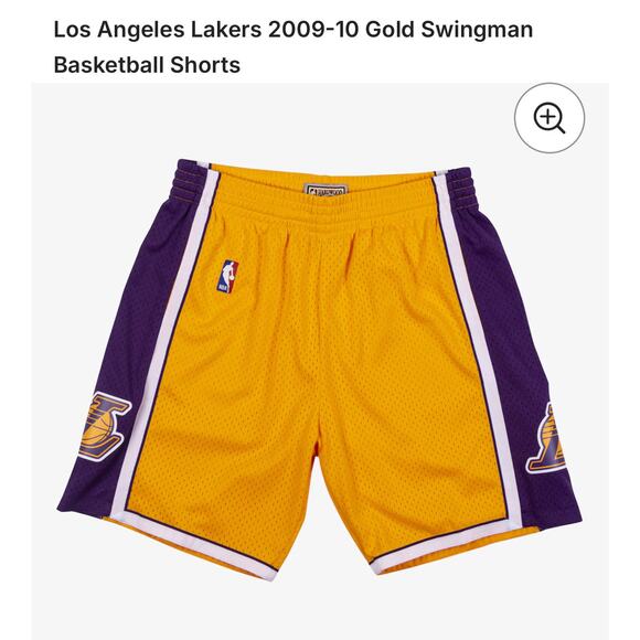 Mitchell & Ness Other - NWT- Mitchell and Ness Lakers Shorts